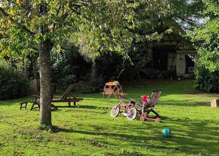 Au Jardin Romantique Pour 2 Personnes Appartement Langensoultzbach